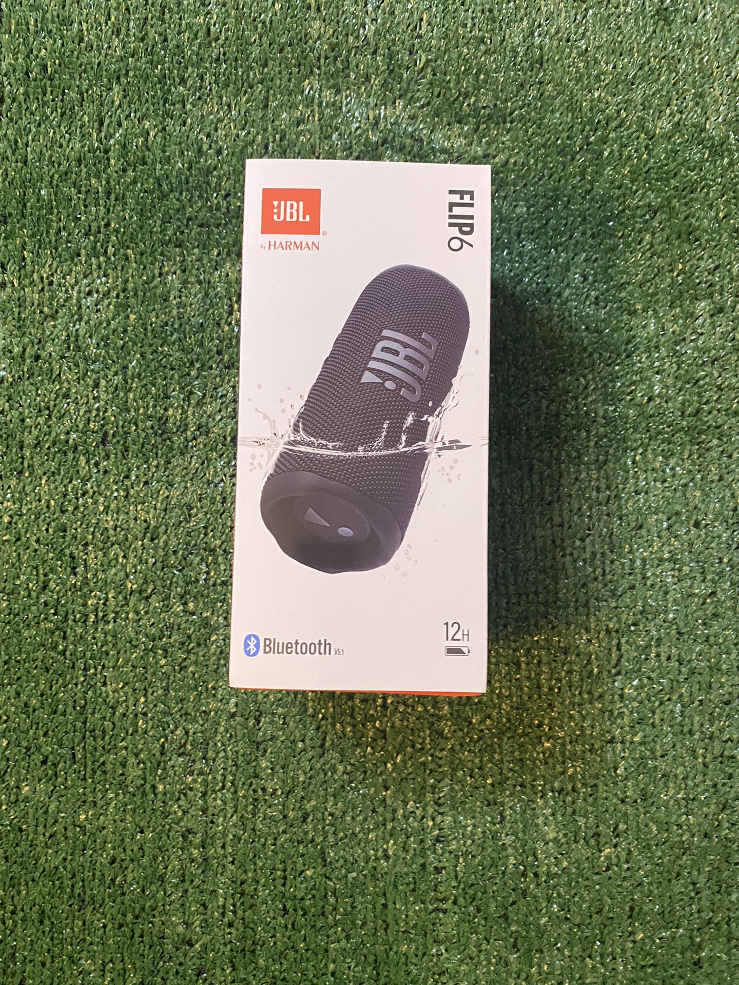 JBL Flip 6 Portable Waterproof Bluetooth Speaker- Black