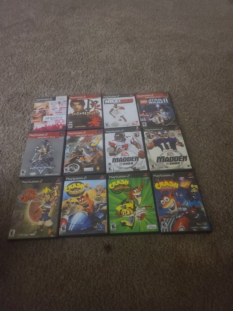 PS2 Games USED