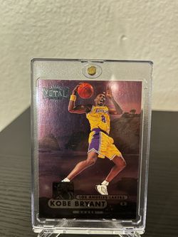 Kobe Bryant 1998-99 SkyBox Metal Universe #86 Lakers Vintage Insert