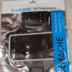 BRWH-B085HN2C9N  Galaxy S25 S24 Ultra Armband, JEMACHE Gym Workouts Running Arm Band for Samsung Galaxy S25/S24/S23/S22/S21 Ultra (Black)