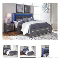 King And Queen Ashley Furniture Bed Room Sets For Sale
