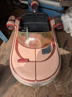Star wars land speeder radio flyer