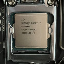 PC Case/Parts I7, motherboard 