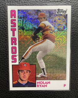 2019 Topps Nolan Ryan 1984 Topps Baseball 35th Anniversary Chrome Silver Pack