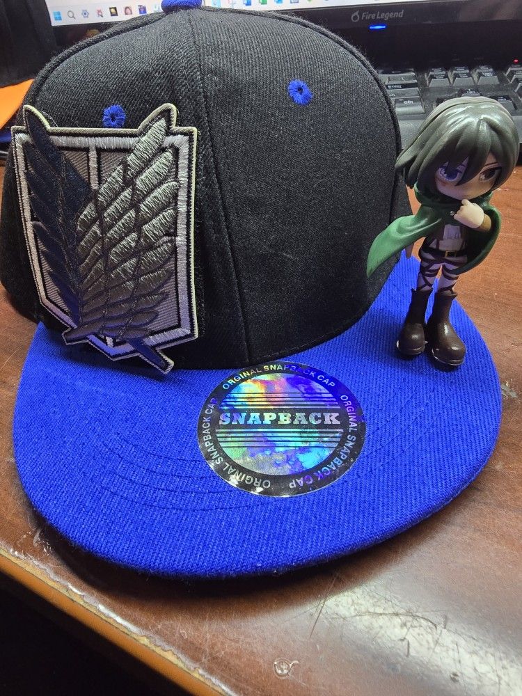 Mikasa Ackerman-Attack On Titan-Snapback Hat 