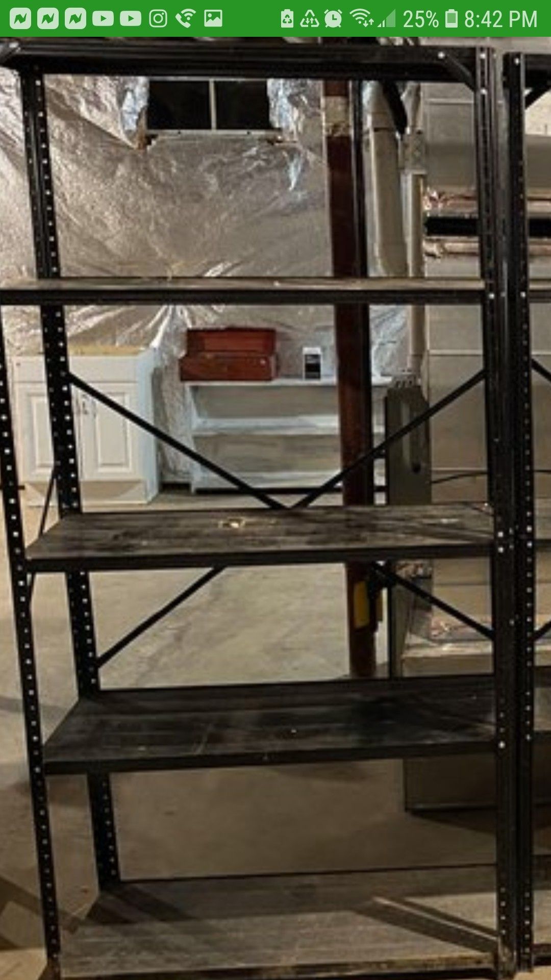 Storage shelves/ metal/ organizer / storage racks