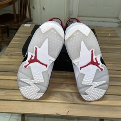Jordan 6 Retro Carmine’s🏳️💯♠️💫🙌🏻✅For Sale Size 8.5 Men!!🔥👟💫🙌🏻