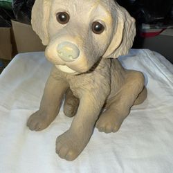 Artline Vintage1998 Puppy Golden Lab Retriever Lawn Decor 