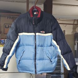 Vintage Tommy Hilfiger Mens Puffer Jacket 90's