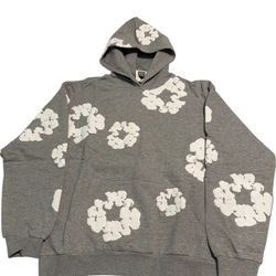 New Denim Tears Hoodie Grey