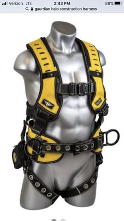 Guardian halo construction harness 1xl-2xl