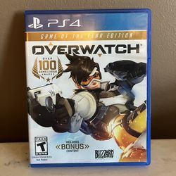 Overwatch Game Of The Year