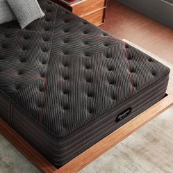 King Size Mattress BeautyRest Black C-Class Pillow Top Firm Advanced Collection With An All New Modern Design 16 Inches Direct From Factory
