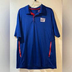 New York Giants Men’s Athletic Polo Sz XL