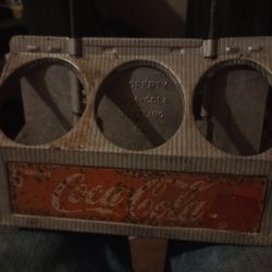 Vintage Coca Cola 6 Pack Bottle Carrier