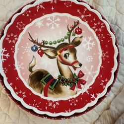 Christmas plates