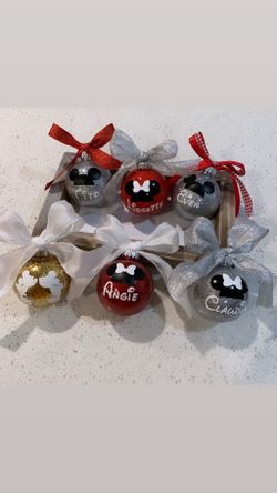Christmas Ornaments personalized