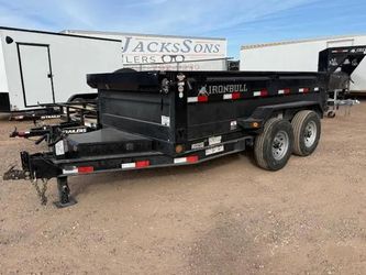 2023 Iron Bull 12X72 Tandem Axle Dump, 24"" Sides