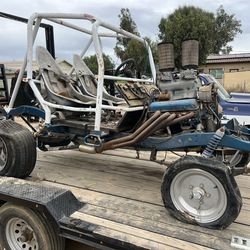 Sand Jeep, Small Block Chevy, Ford 9”, Powerglide Transmission