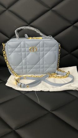 Vanity Crossbody Bag in Light Blue