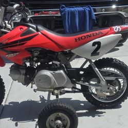 2007 & 2018 Honda CFR 50