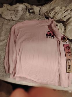 Cool pink Japanese shirt