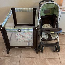 Graco Stroller And Pack & Play
