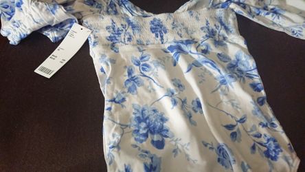 Urban outfitter ofu maeve smocked bodysuit