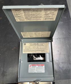Square D Electrical Panel 6 Slot 12 Circuit