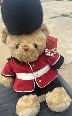 Keel Toys London Guardsman Bear 17" Bean Bag Plush Teddy Bear Palace Guard
