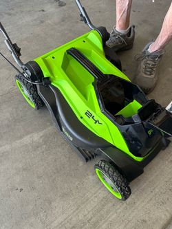 MOWER, Lawn, Greenworks, 14”