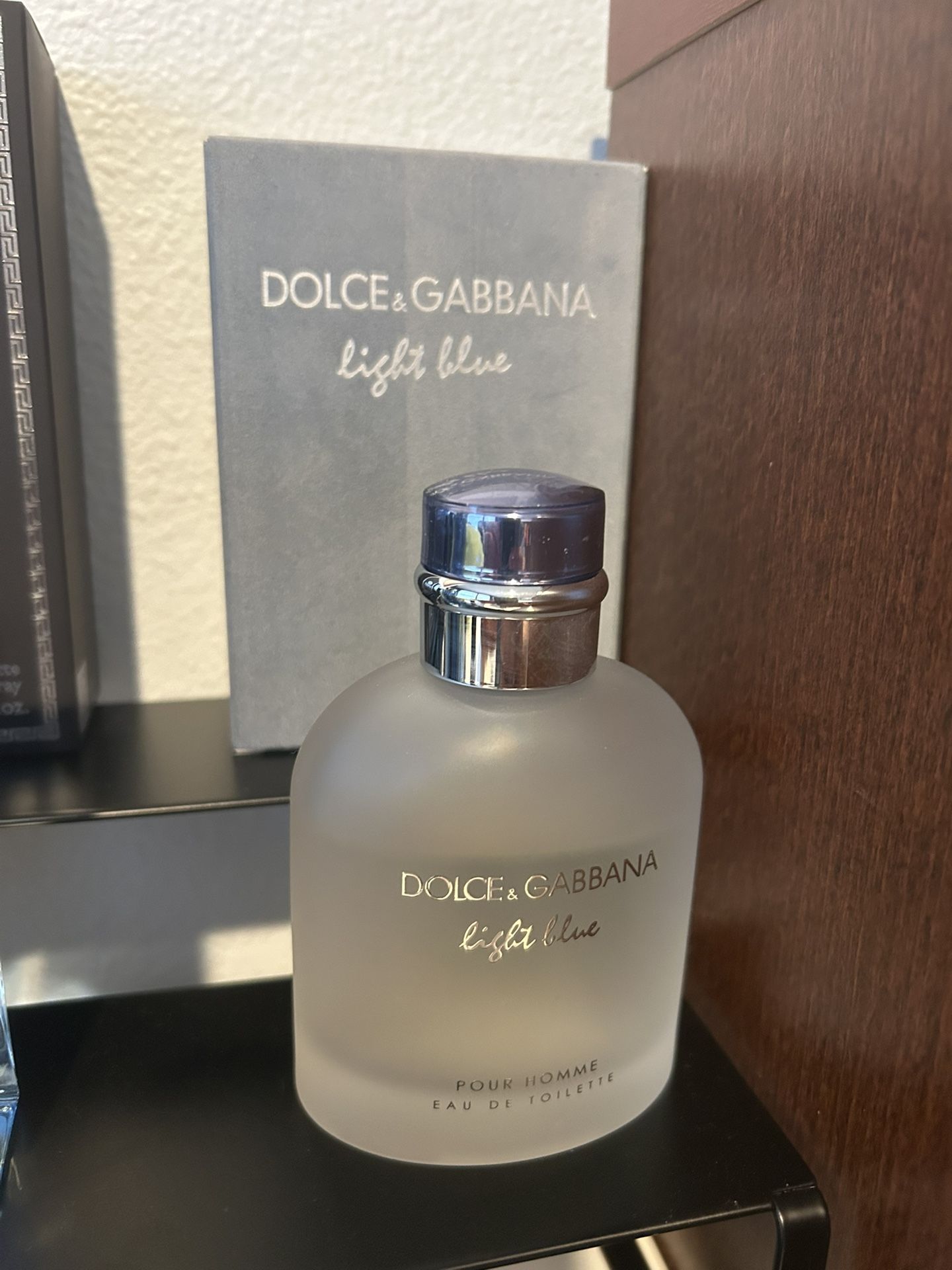 Dolce And Gabbana Light Blue Men’s Cologne 4.2 Oz READ DESCRIPTION!!
