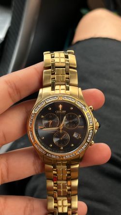 Handsome Citizen Eco-Drive Chronograph Alarm watch