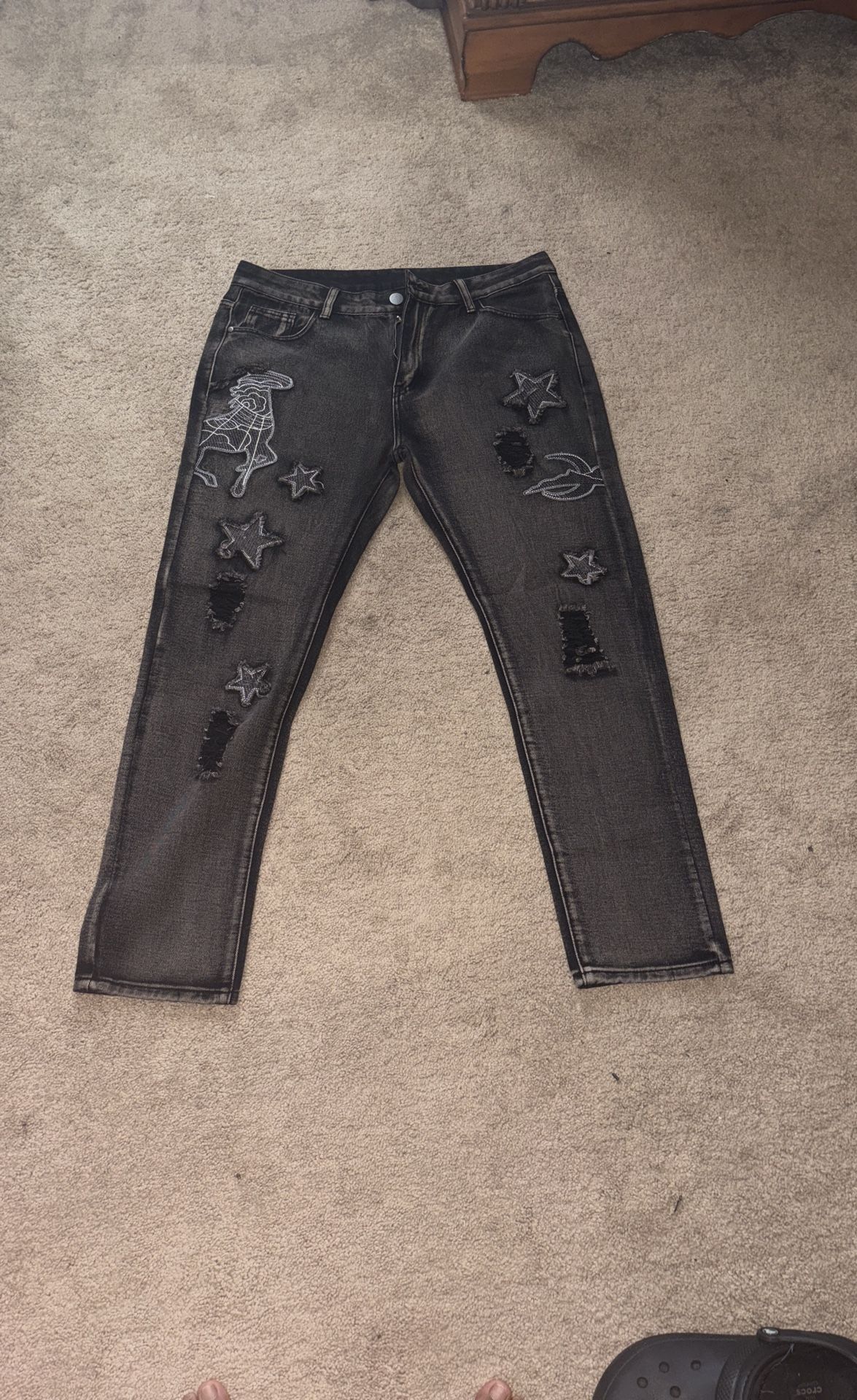 Black & Grey Pants