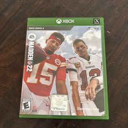 XBox Madden 22 Video Game Free!!
