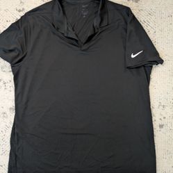 Nike men's black polo XXL