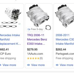 Mercedes Benz 350 Intake 2006-2011