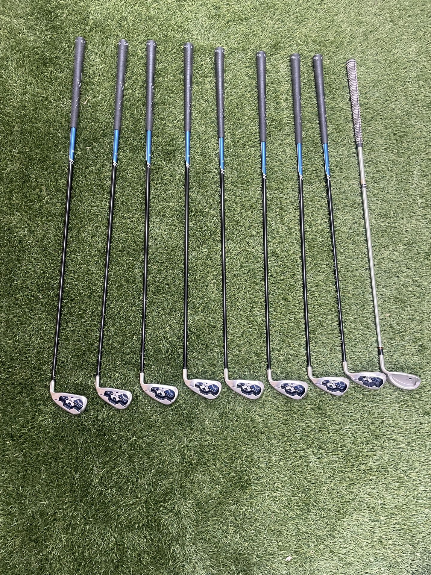 Callaway Golf X-18 Iron Set 3-9 and Pitching