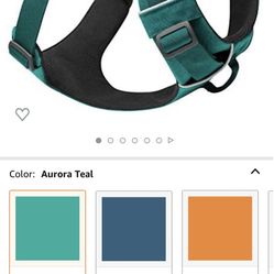 RUFFWEAR, Front Range Dog Harness, Reflective and Adjustable Soft Padded Harness Vest for Outdoor Training and Everyday, No Pull Pet Harness with 2 Le