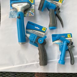 Fan Spray Nozzle for Garden Hose, Heavy Duty Garden Hose Head Spray 