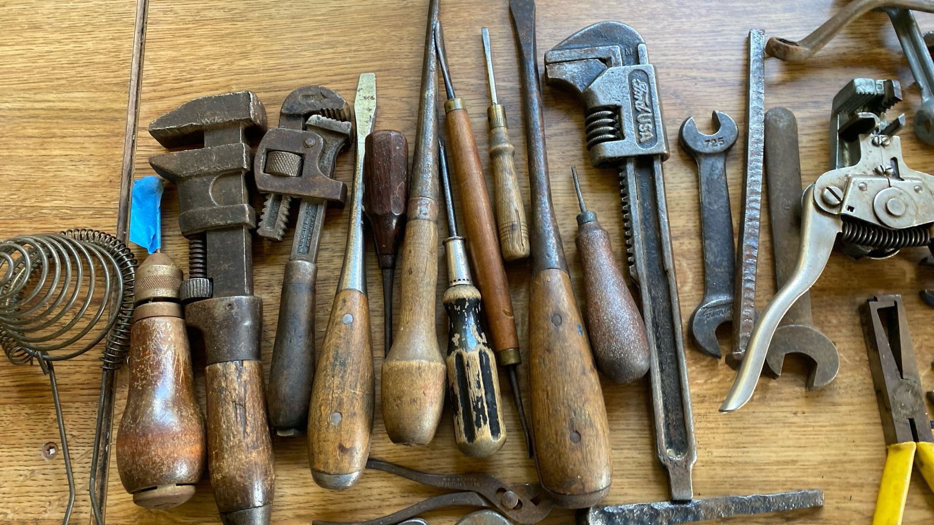38 Vintage Tools,  Screwdrivers, Wrenches, Others.