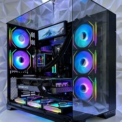 *NEW* NVIDIA RTX 5080 AMD Ryzen 7 9800X3D 64GB DDR5 RAM 2TB Gen 5 SSD RGB Gaming Computer 