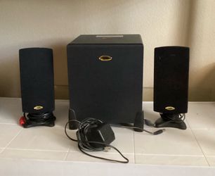 Cyber Acoustics multimedia speaker system with subwoofer