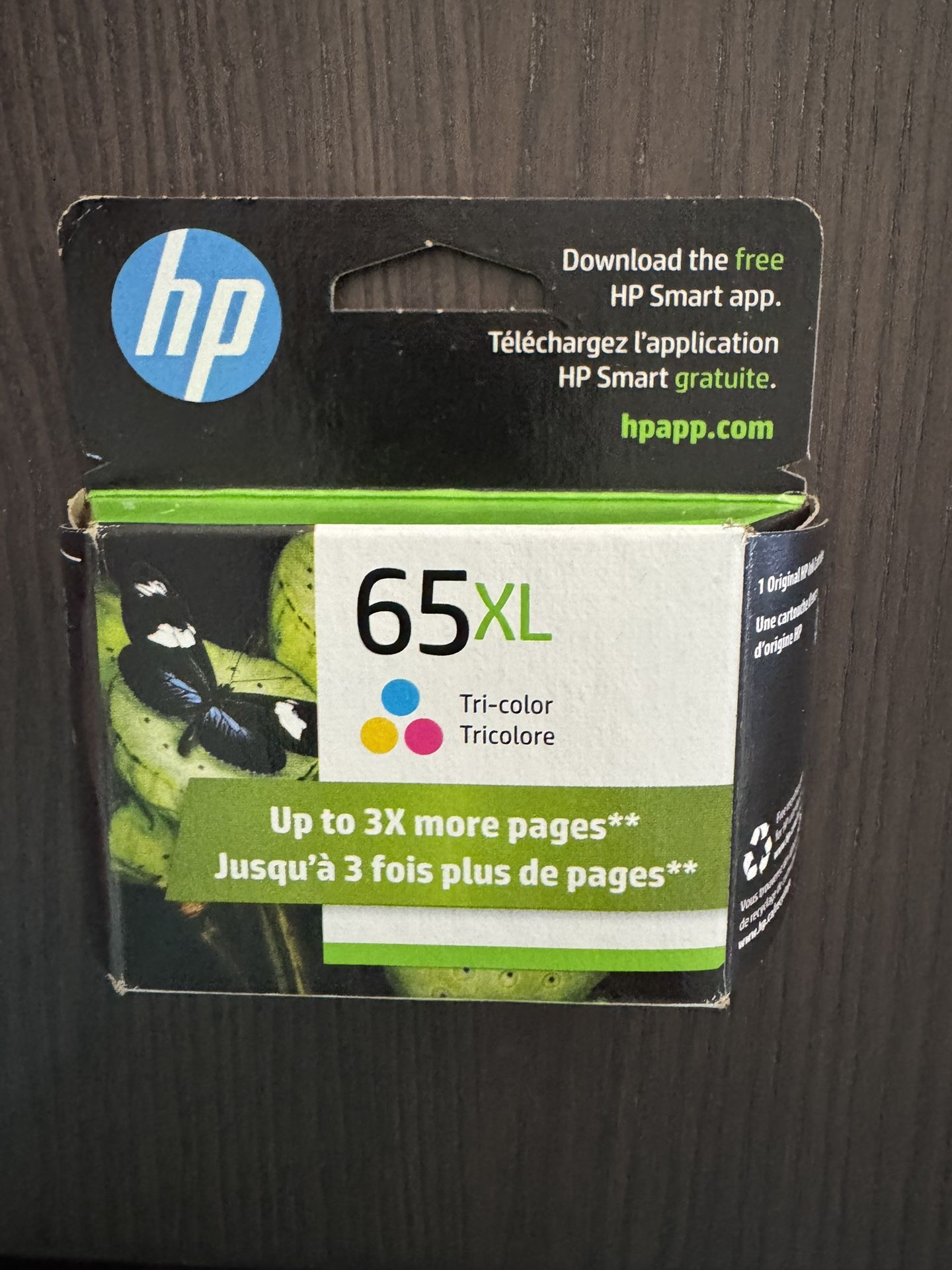 NEW HP 65XL Tri Color Ink