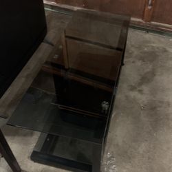 Glass Tv Stand