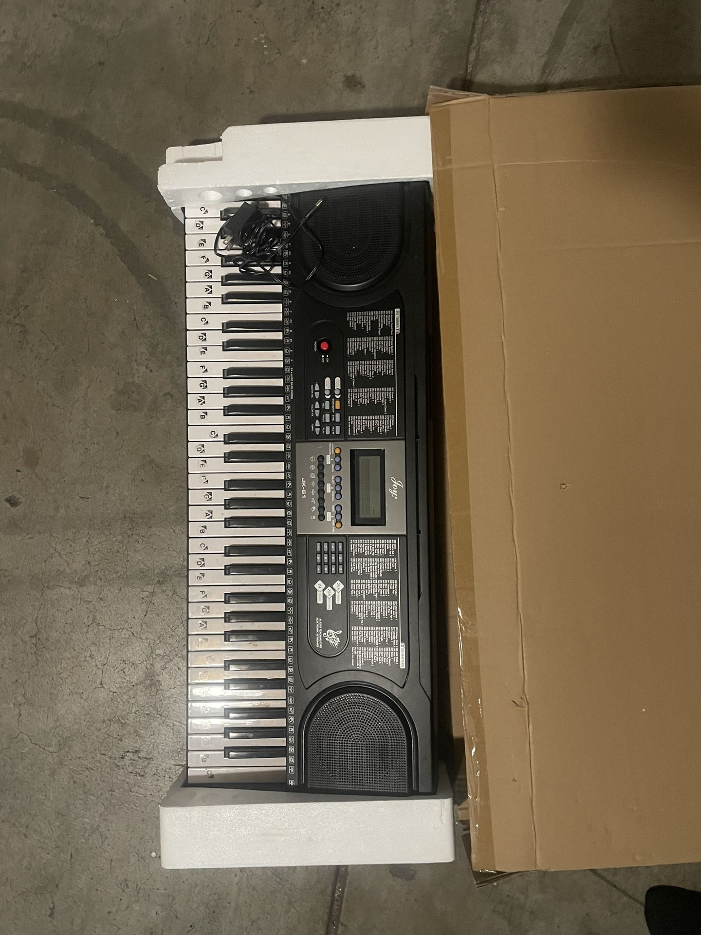 Piano With Accessories