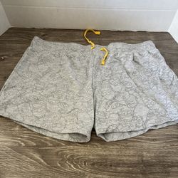 The Simpsons Women’s/Juniors XL Grey Loungeshorts