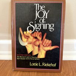 Sign Language book