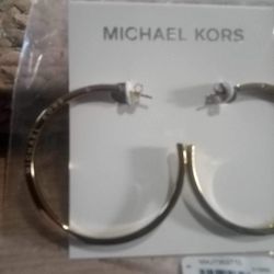 Michael Kors Hoop Earrings 