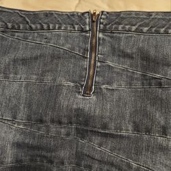 Lane Bryant Denim Jean Skirt 